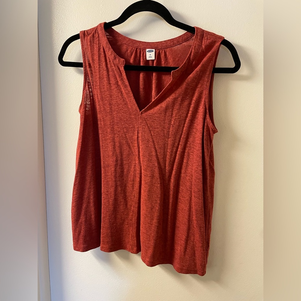 Burnt Orange Old Navy Tank